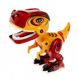Робот «Минизаврик», реагирует на прикосновение, световые и звуковые эффекты, цвета МИКС