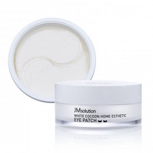 Гидрогелевые патчи с протеинами шелкопряда и жемчугом Silky Cocoon Home Esthetic Eye Patch JMsolution