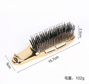 Расческа Гальваническое покрытие ABS размер около 19,5*4*4 см