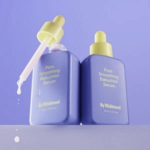 Сыворотка для сужения пор By Wishtrend Pore Smoothing Bakuchiol Serum, 30мл