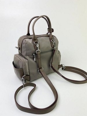 Женская сумка, нейлон, экокожа,  MIRONPAN 36141 Корица
