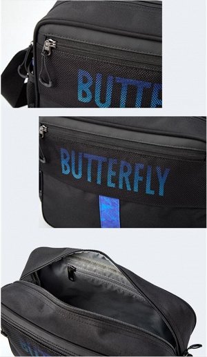 Сумка спортивная Butterfly blue 03