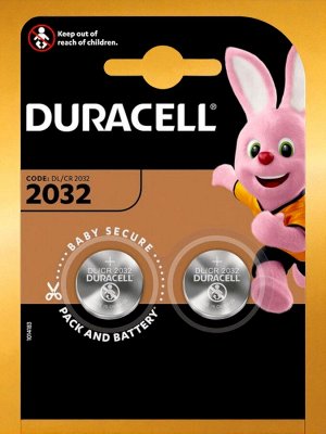 Батарейки (элемент питания) Duracell CR2032 (цена за 2 батарейки)
