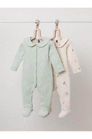 Набор комбинезон(Весна-Лето)+baby (зайчата на полянке, голубика и цветы)