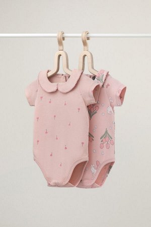 Набор полукомбинезон(Весна-Лето)+baby (зайчики и тюльпаны, цветочная поляна)