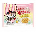 Лапша со вкусом крем-карбонары &quot;Hot chicken ramen Creamy Carbonara&quot; 140г