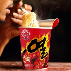 Ottogi Лапша со вкусом свинины «Yeul Ramen» 62г