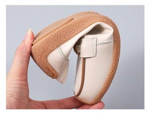 Кожаные женские мокасины