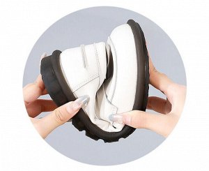 Кожаные женские мокасины