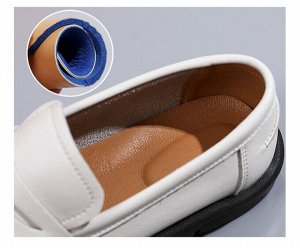 Кожаные женские мокасины