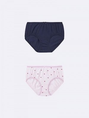 GIRLS Shorts 2-Pack (Bear) –  трусики для девочек, 2 штуки с мишками
