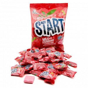 Конфета Boonprasert "Start" Milk&Strawberry со вкусом молока и клубники, м/у 140г