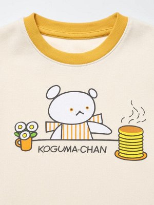 UNIQLO - детская пижама с принтом из книги «Медвежонок» - 46 YELLOW