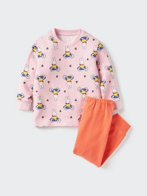 UNIQLO - детская пижама с принтом из книги «Усако чан» - 10 PINK