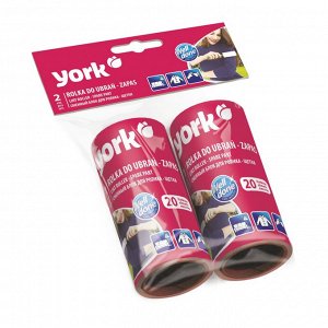 YORK Сменный блок для ролика-щётки 2шт