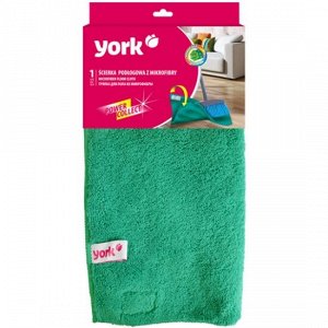 YORK Салфетка из микрофибры для пола двухсторонняя с застежкой (50x60)