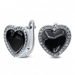 Серебряные серьги, артикул 22set10879b-113