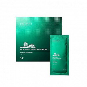 Кислородная маска с центеллой Cica Bubble Sparkling Booster 10 VT Cosmetics 10 гр