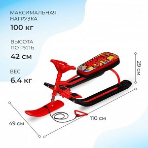 Снегокат «Тимка спорт 2 + Граффити», ТС2+/GR