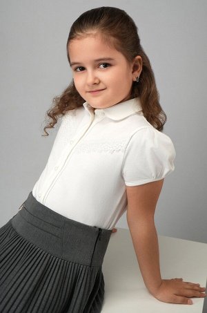 Блузка для девочки с коротким рукавом