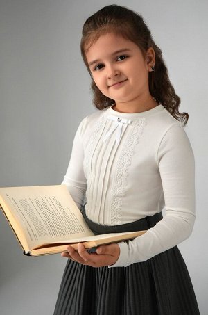Блузка для девочки с длинным рукавом