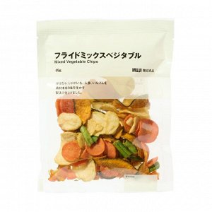 MUJI Mixed Vegetable Chips – хрустящие овощные чипсы из тыквы, картофеля, моркови и стручковой фасоли