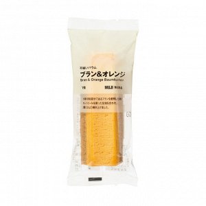 MUJI Bran & Orange Baumkuchen – кекс баумкухен с отрубями и апельсиновой цедрой