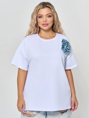 Футболка 0087-27 холодный белый