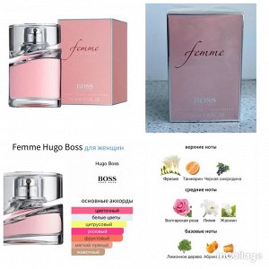 Женские духи Femme Hugo Boss 75 мл. Оригинал