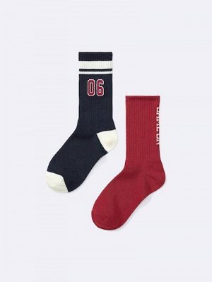 GU Kids Socks 2-Pack (Logo) – детские носки 2 пары с логотипом