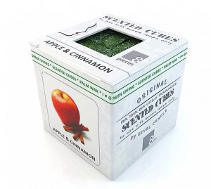 Набор ароматических кубиков "Яблоко корица" 8шт, 3,3х3,3см 22г 600103 ВЭД