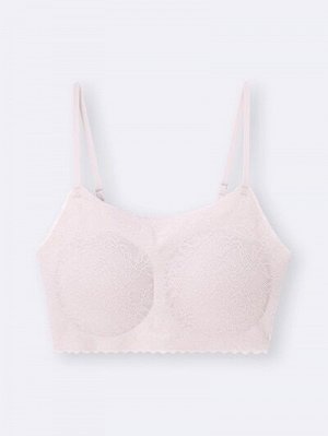 GU Airy Seamless Bra (Без каркаса, с кружевом) – нежность и свобода движений