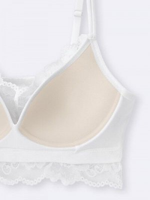 GU Natural Support Bra (Без каркаса) – комфорт с изысканным кружевом