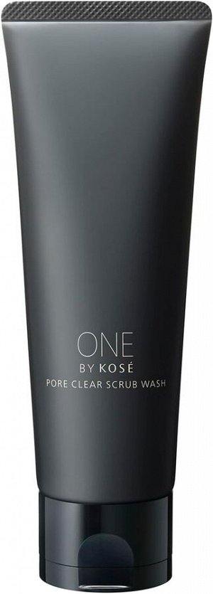 ONE BY KOSE Pore Clear Scrub Wash – очищающая пенка-скраб для глубокого очищения пор