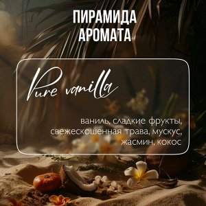 Увлажняющий парфюмированный spa гель для душа серии Ambree professional. Pure vanilla. 250 мл