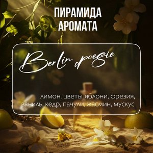 Кератиновый шампунь увлажнение и экстра объем серии Ambree professional. Berlin poesie. 1л