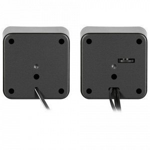 Колонки компьютерные DEFENDER SPK 22, 2.0, 2х2, 5Вт, пластик, черный, 65503