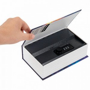 Сейф-книга "Идиот", 55х115х180 мм, кодовый замок, BRAUBERG, 291354