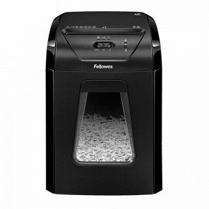 Уничтожитель (шредер) FELLOWES POWERSHRED 12C, 4 уровень секретности, фрагменты 4х40 мм, 12 л., 18 л, FS-71201