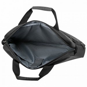 Сумка портфель HEIKKI FORWARD (ХЕЙКИ) с отделением для ноутбука 15,6", темно-серая, 29х40х9 см, 272611