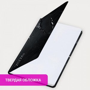 Еженедельник датированный 2026 с резинкой 171х93 мм, BRAUBERG, твердый, УФ-ЛАК, 64 л., "Marble", 117357