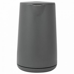 Чайник электрический с двойными стенками SONNEN KT-8719G, 1,5 л, 2200 Вт, графитовый, 454693