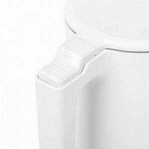 Чайник электрический с двойными стенками SONNEN KT-8719W, 1,5 л, 2200 Вт, белый, 454691