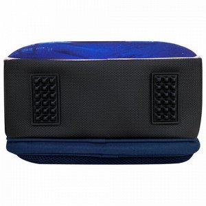 Ранец BRAUBERG FIT, 2 отделения, Night watcher, СВЕТЯЩИЙСЯ, 38х27х14 см, 273108