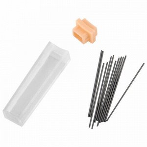 Готовальня BRAUBERG SCHOOL KIT, 9 предметов, циркуль 125 мм, чертежные принадлежности, персиковый цвет, 210715