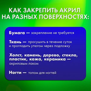 Маркеры акриловые для рисования и хобби, 2 цвета ЧЕРНЫЙ/БЕЛЫЙ, линия 3 мм, BRAUBERG ART, 152529