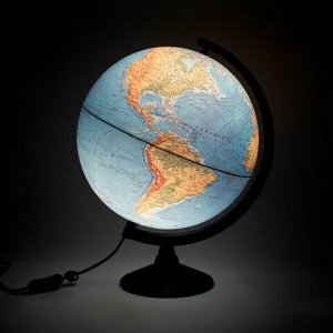 Глобус физический GLOBEN "Классик", 32 см, с подсветкой, К013200017