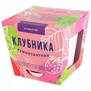 Набор для выращивания растений ТЫСЯЧА ЛИСТЬЕВ "Клубника ремонтантная" (горшок, грунт, семена), tl-020