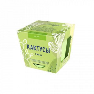 Набор для выращивания растений ТЫСЯЧА ЛИСТЬЕВ "Кактусы" (горшок, грунт, семена), tl-035