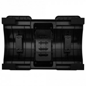 Подставка для ног BRABIX "Ultra 5" 43х32 см, массажер, регулировка угла наклона, 2 платформы, 533040